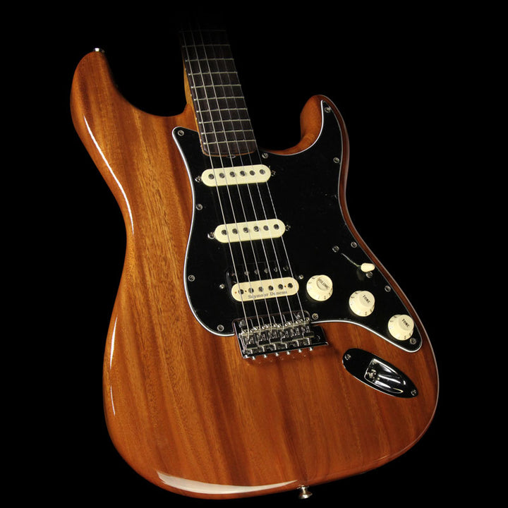 Fender Custom Shop '60s Roasted Mahogany Stratocaster HSS Electric Guitar Natural