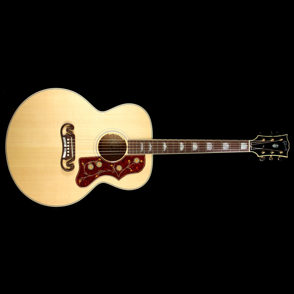 Used Gibson J-200 Acoustic Guitar Antique Natural — 2