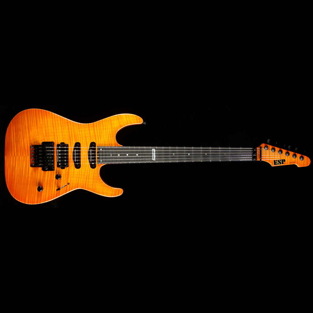 Used 2014 ESP USA M-III Electric Guitar Copper Sunburst — 2