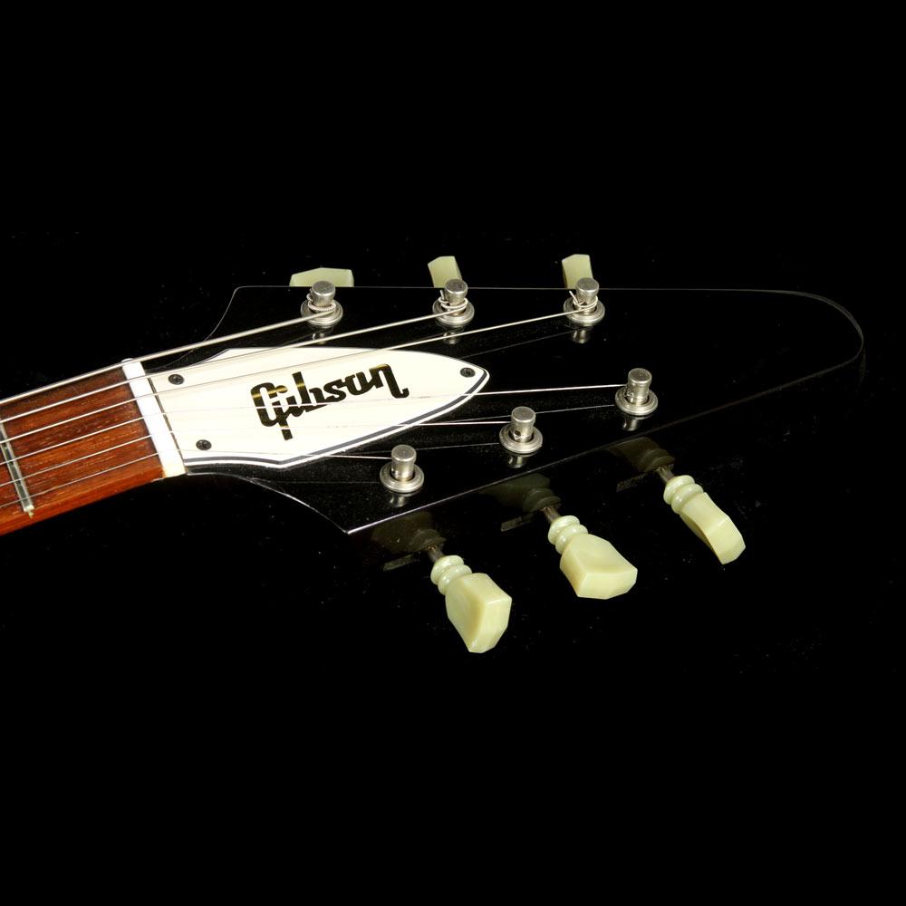 Used 2006 Gibson Custom Shop Jimi Hendrix Psychedelic Flying V Hand Painted Electric Guitar — 4