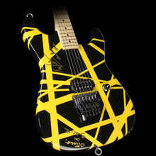 Used 2012 Charvel EVH Art Series Eddie Van Halen Owned & Signed Tour Electric Guitar Black & Yellow