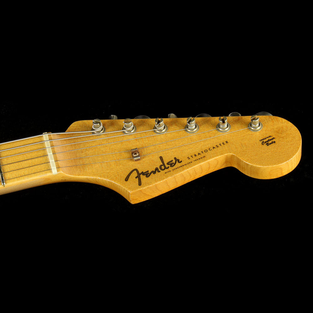 Used 2009 Fender Custom Exclusive Masterbuilt Mark Kendrick '57 Not Rod Stratocaster Relic Electric Guitar 2-Tone Sunburst — 4