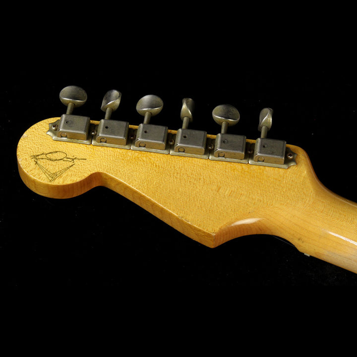 Used 2009 Fender Custom Exclusive Masterbuilt Mark Kendrick '57 Not Rod Stratocaster Relic Electric Guitar 2-Tone Sunburst