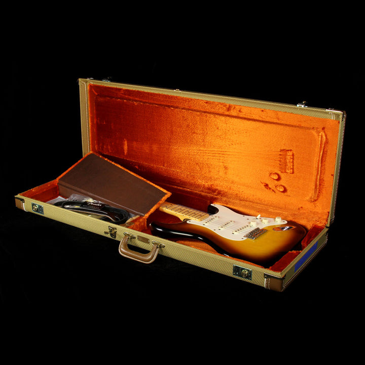 Used 2009 Fender Custom Exclusive Masterbuilt Mark Kendrick '57 Not Rod Stratocaster Relic Electric Guitar 2-Tone Sunburst