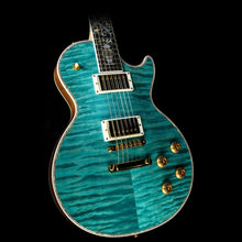 Gibson Custom Shop Les Paul Ultima With Tree of Life Inlays Electric Guitar Aqua Blue