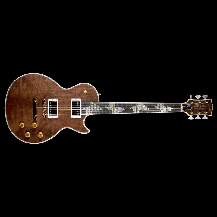 Gibson Custom Shop Les Paul Ultima Butterfly Electric Guitar Natural Claro Walnut Top