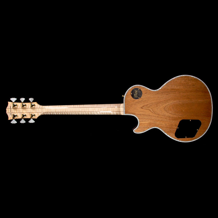 Gibson Custom Shop Les Paul Ultima Butterfly Electric Guitar Natural Claro Walnut Top