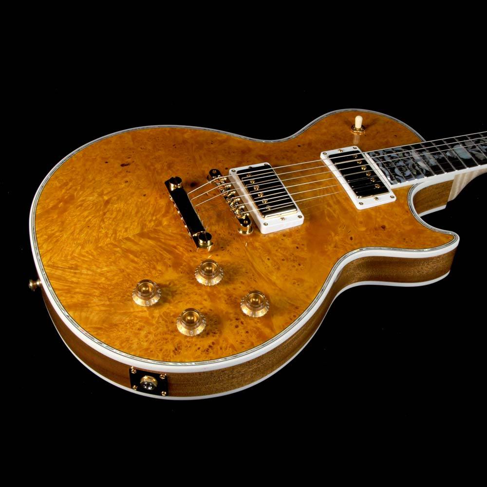 Gibson Custom Shop Les Paul Ultima Harp Lady Electric Guitar Natural — 5