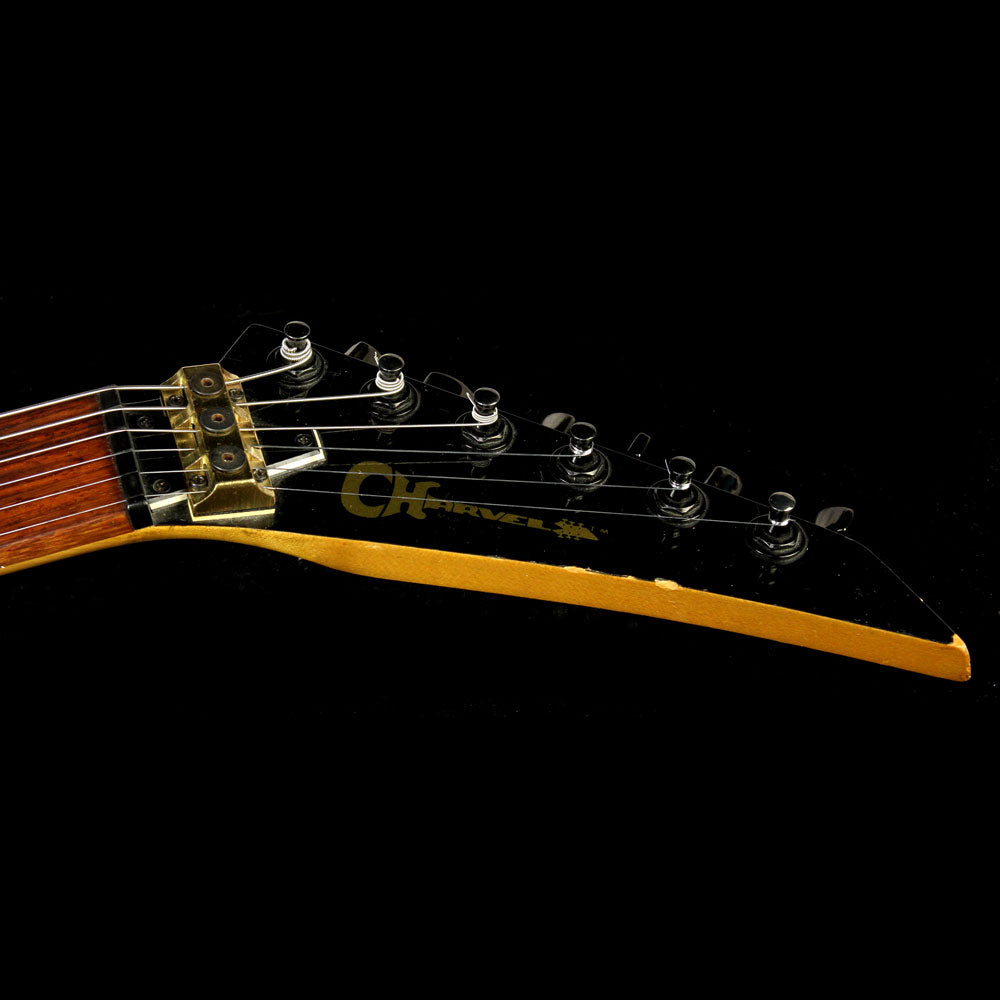 Used 1983 Charvel San Dimas Electric Guitar Transparent Red — 4