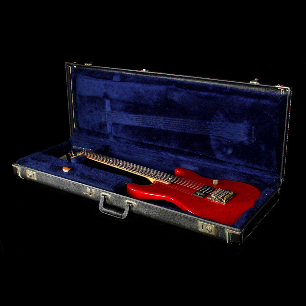 Used 1983 Charvel San Dimas Electric Guitar Transparent Red — 6