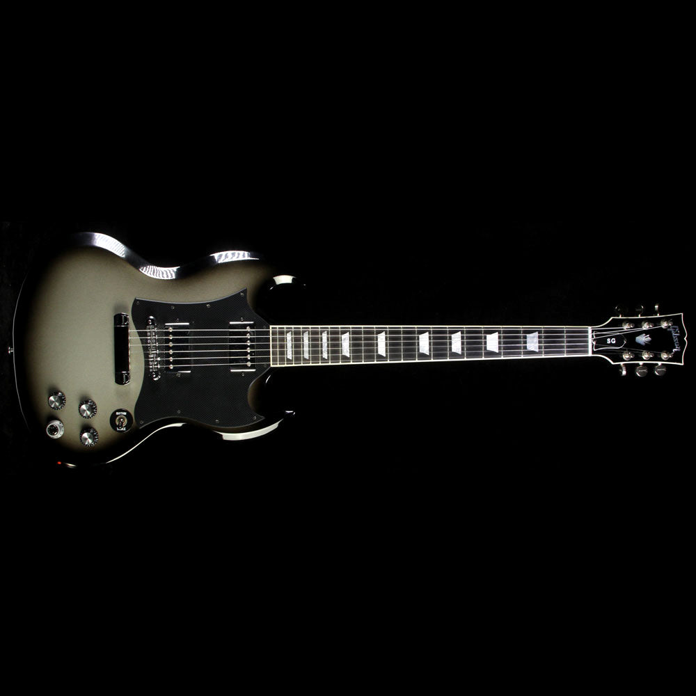 Used 2008 Gibson SG Robot Electric Guitar Silverburst | The Music Zoo
