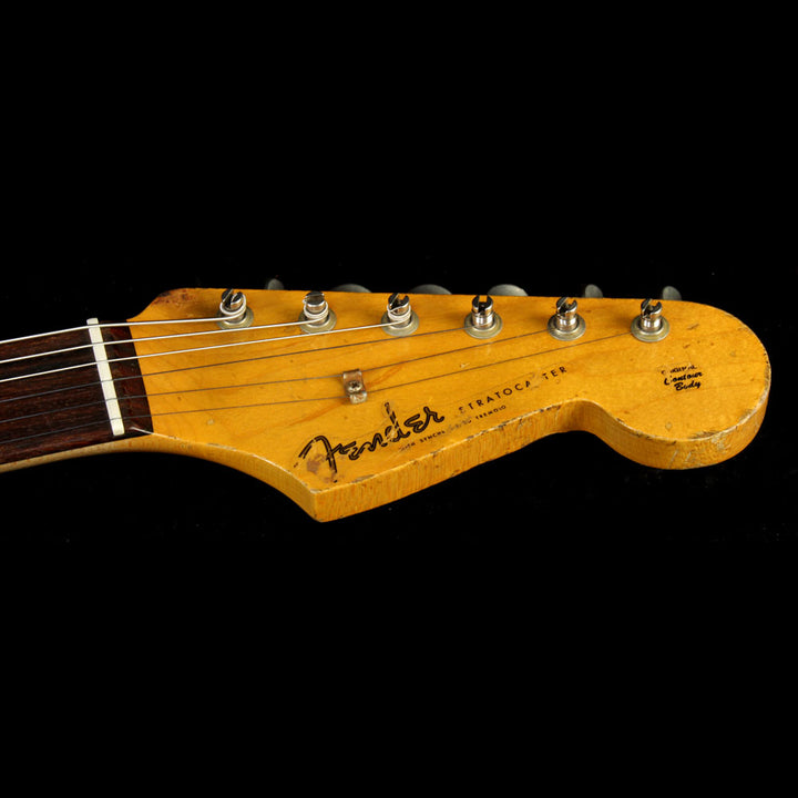 Used 2011 Fender Custom Shop Jason Smith Masterbuilt Ultimate Relic 1960 Stratocaster Electric Guitar Sonic Blue