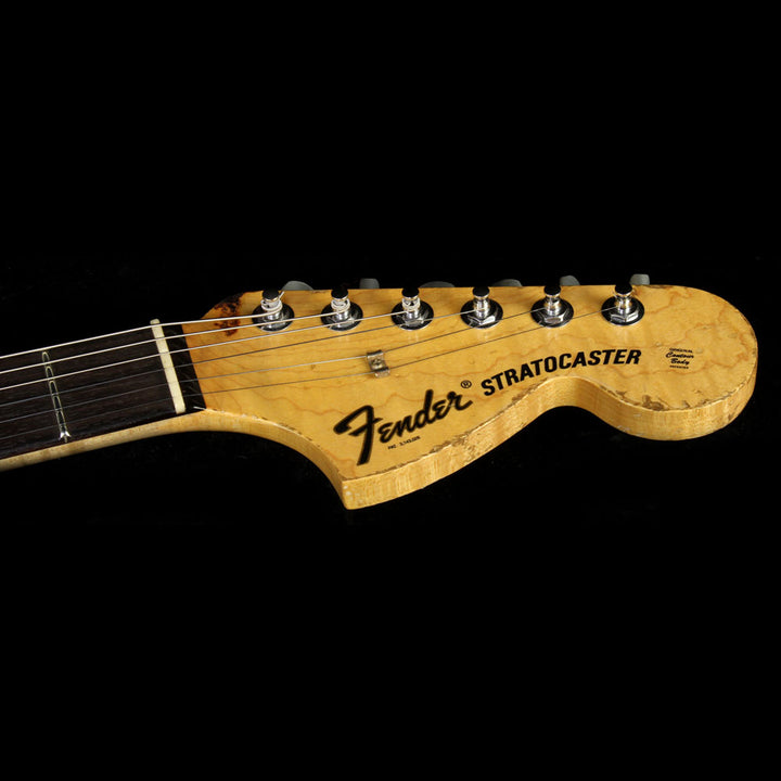 Used 2015 Fender Custom Shop Jason Smith Masterbuilt 1969 Stratocaster Electric Guitar Sonic Blue over 3-Tone Sunburst