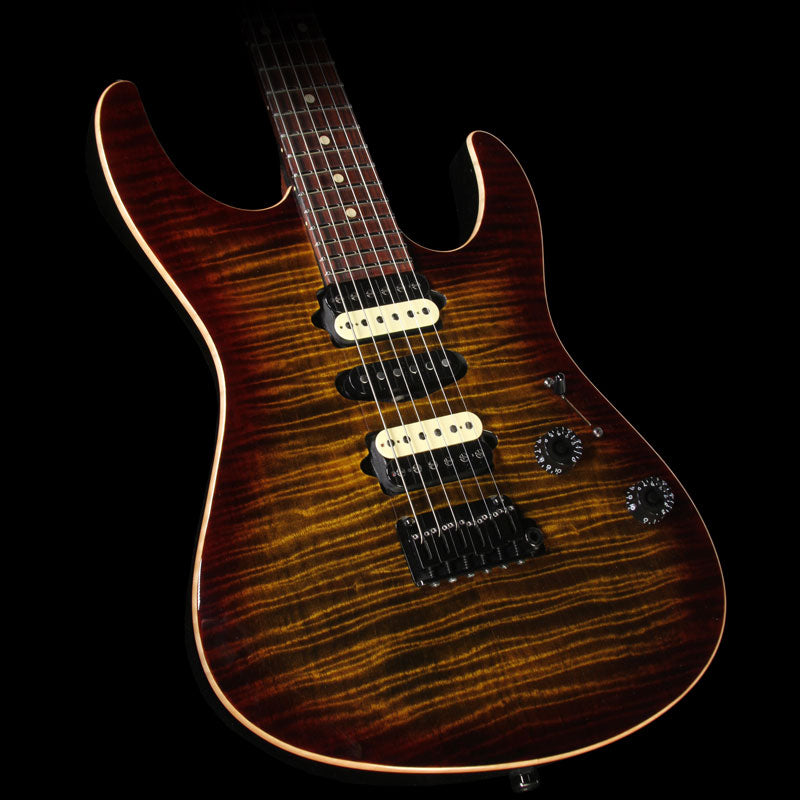 Used 2014 Suhr Modern Electric Guitar Bengal Burst — 1