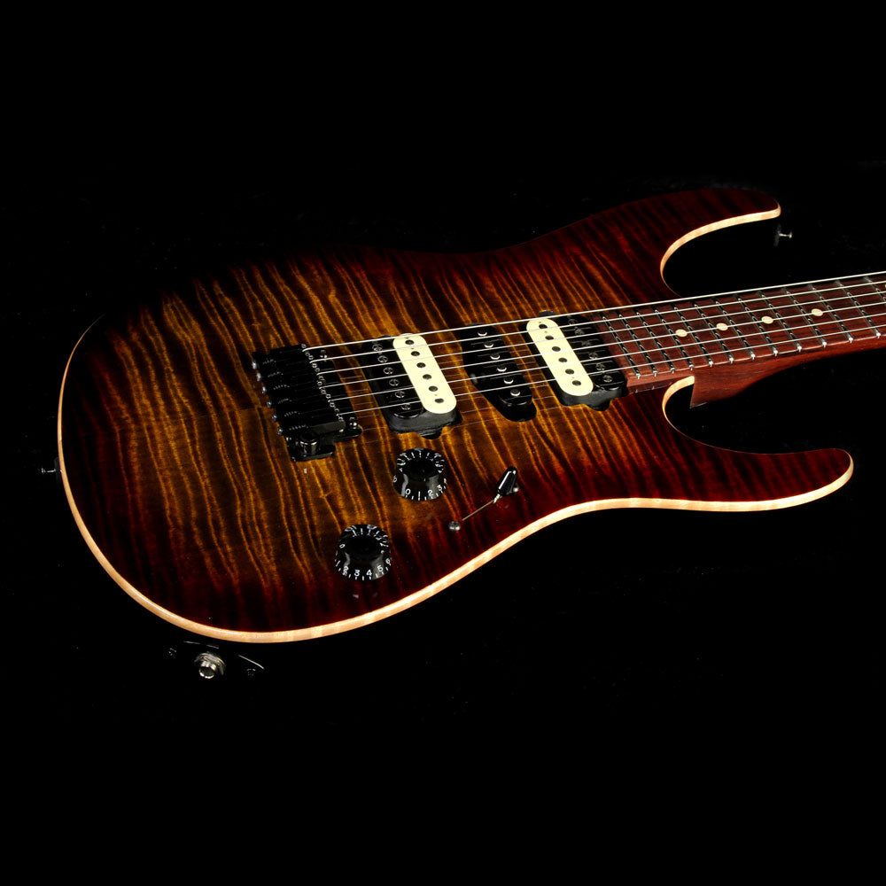 Used 2014 Suhr Modern Electric Guitar Bengal Burst — 4