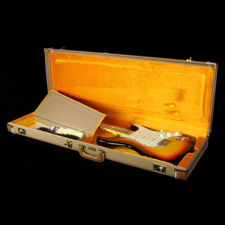 Used 2013 Fender Custom Shop Music Zoo Exclusive '60 NoNeck Stratocaster Heavy Relic Electric Guitar 3-Tone Sunburst