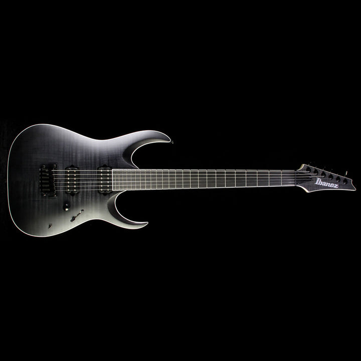 Used Ibanez RGAIX6FM Iron Label Electric Guitar Transparent Gray Flat