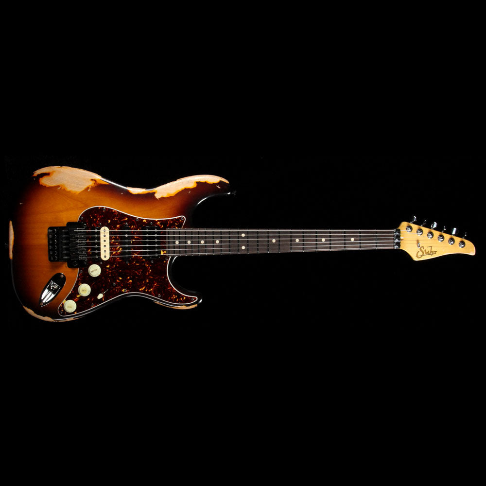 Suhr Classic Extreme Antique HSH Guitar 2-Tone Burst — 2