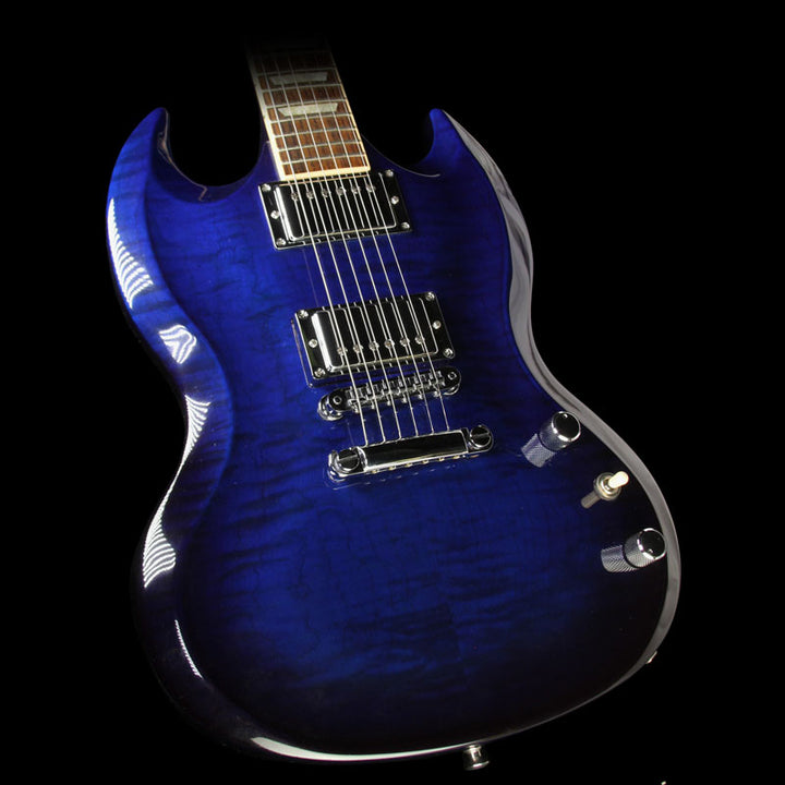 Used 2012 Gibson SG Diablo Premium Plus Electric Guitar Manhattan Midnight