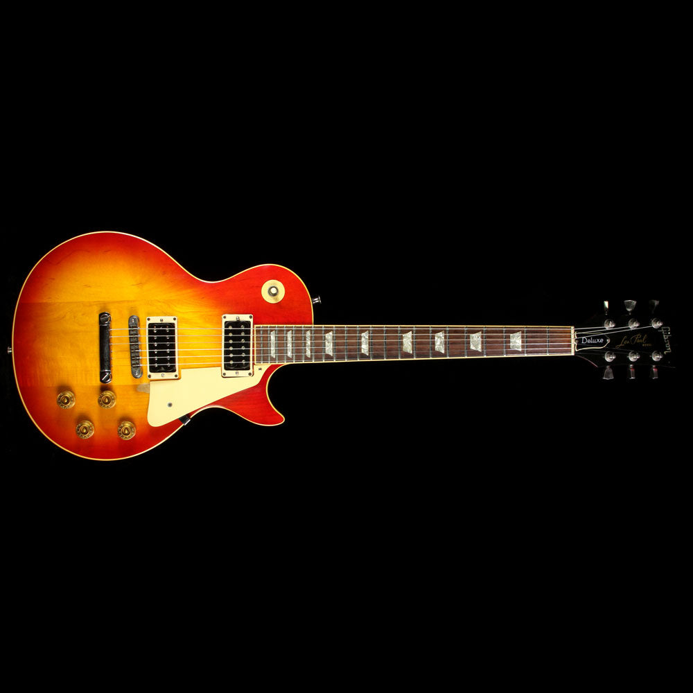 Used 1981 Gibson Les Paul Deluxe Electric Guitar Sunburst — 2