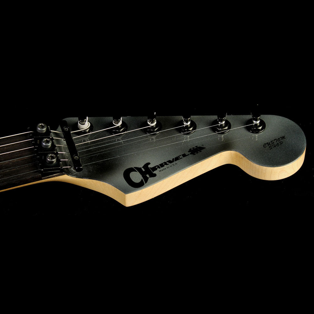 Used Charvel Custom Shop Jon Levin Signature Prototype Dinky Electric Guitar Skulls Graphic — 4
