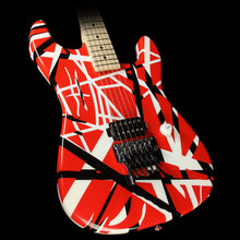 Used Charvel EVH Art Series Electric Guitar Red, Black & White