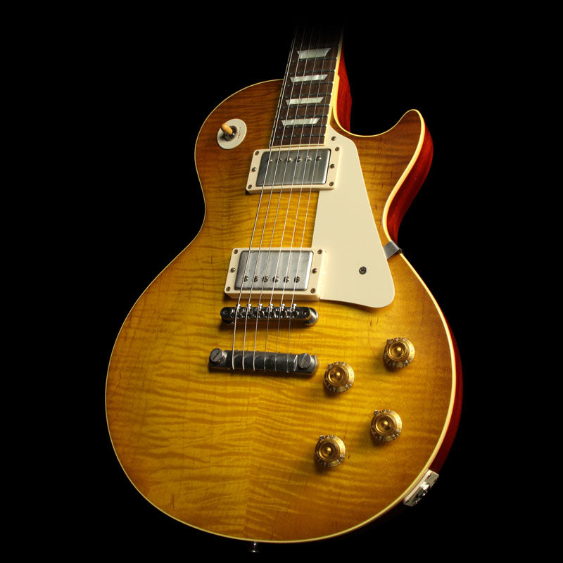 Used 2014 Gibson Custom Joe Bonamassa Skinnerburst 1959 Les Paul Guitar Dirty Lemonburst — 1