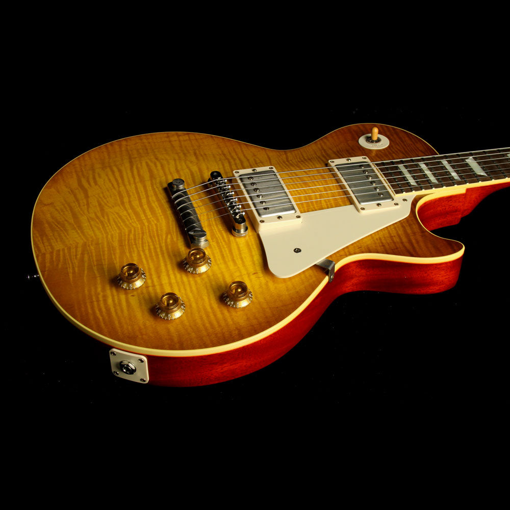 Used 2014 Gibson Custom Joe Bonamassa Skinnerburst 1959 Les Paul Guitar Dirty Lemonburst — 4