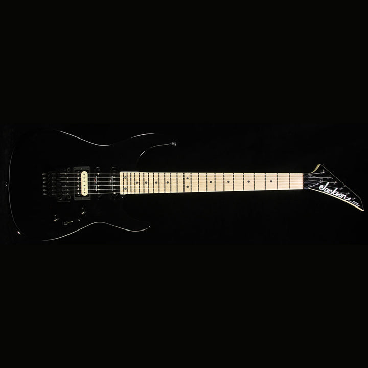 Used Jackson Custom Shop Soloist Electric Guitar Black with Oiled Neck