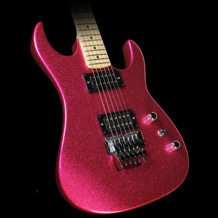 Used 2013 B.C. Rich USA Handcrafted Gunslinger Electric Guitar GMW Refinished Pink Sparkle