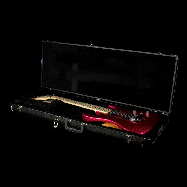 Used 2013 B.C. Rich USA Handcrafted Gunslinger Electric Guitar GMW Refinished Pink Sparkle