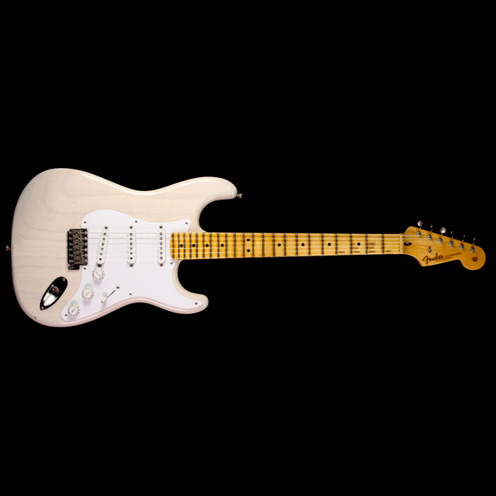 Fender Custom Shop Masterbuilt Todd Krause Eric Clapton Stratocaster Journeyman Relic Electric Guitar Aged White Blonde