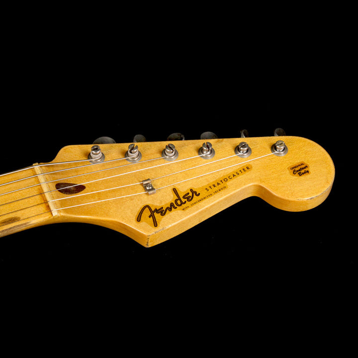 Fender Custom Shop Masterbuilt Todd Krause Eric Clapton Stratocaster Journeyman Relic Electric Guitar Aged White Blonde