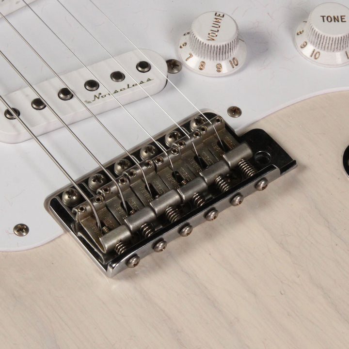 Fender Custom Shop Masterbuilt Todd Krause Eric Clapton Stratocaster Journeyman Relic Electric Guitar Aged White Blonde