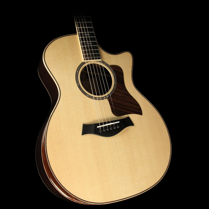Used Taylor 814ce DLX Grand Auditorium Acoustic Guitar Natural — 1