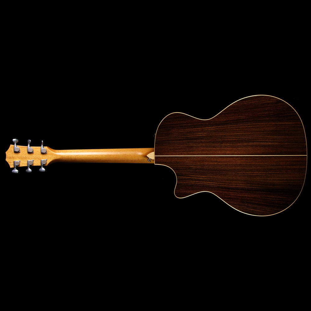 Used Taylor 814ce DLX Grand Auditorium Acoustic Guitar Natural — 3