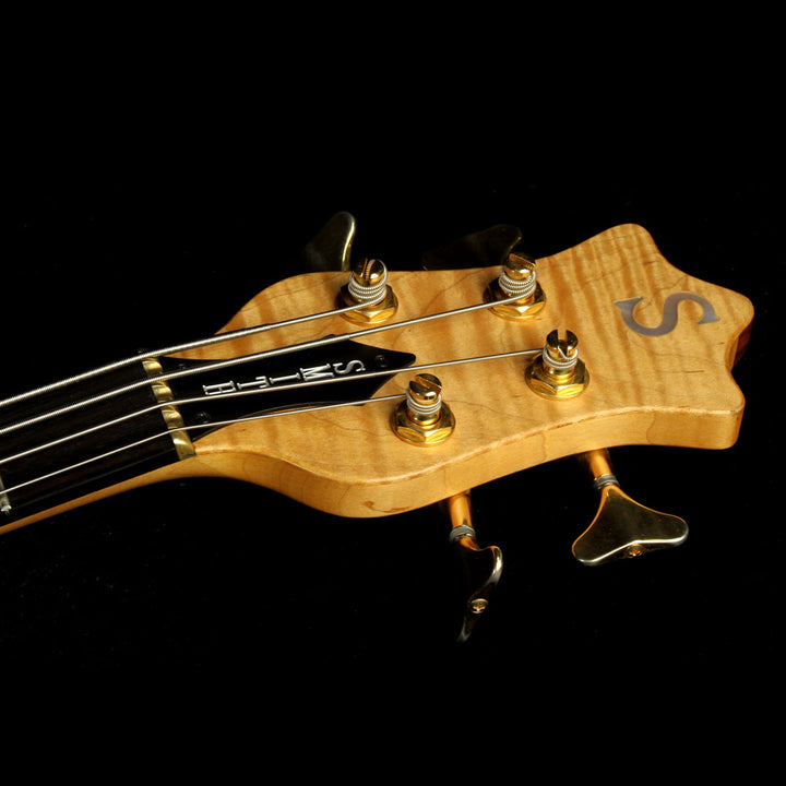 Used 1996 Ken Smith CR4 Maple Top Electric Bass Guitar Natural