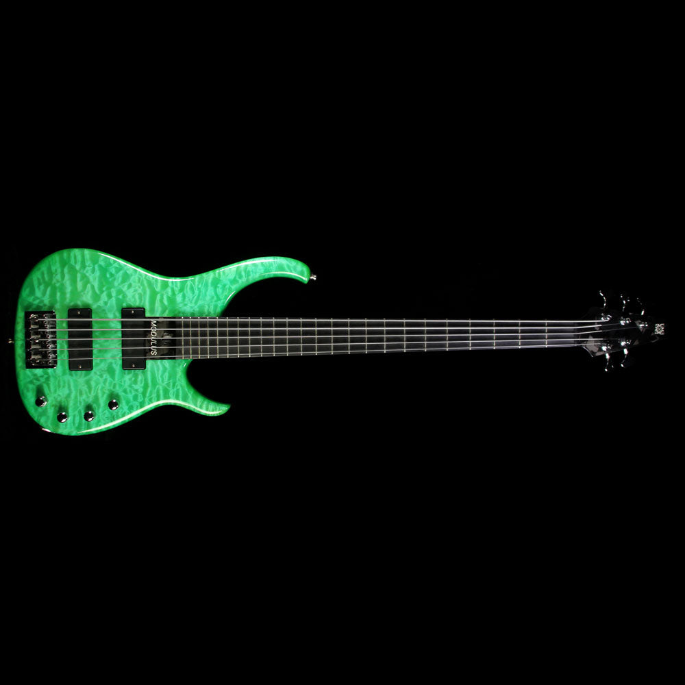 Used Modulus Quantum 5-String Electric Bass Green | The Music Zoo