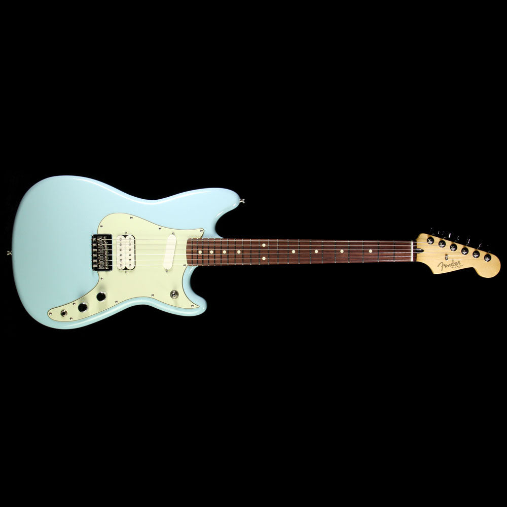 Used Fender Duo-Sonic HS Electric Guitar Daphne Blue | The Music Zoo