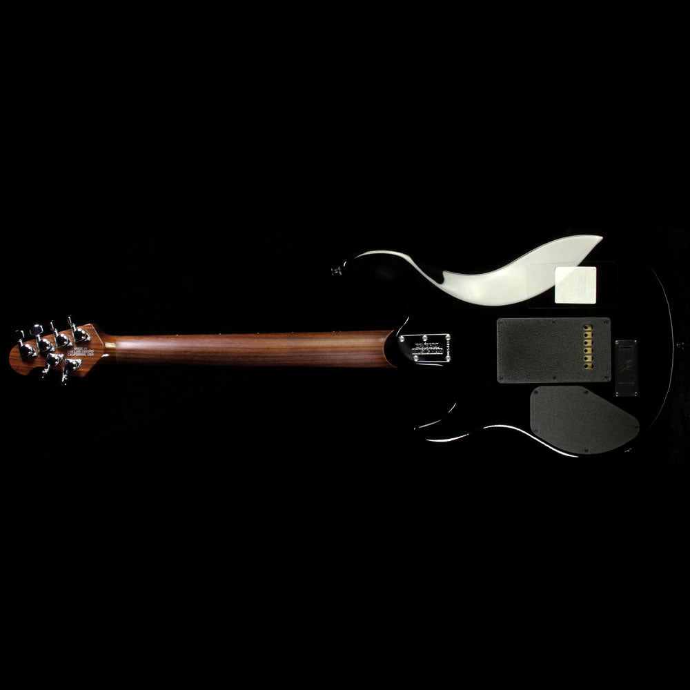 Used Ernie Ball Music Man Luke III HH Electric Guitar Black with Rosewood Neck — 3