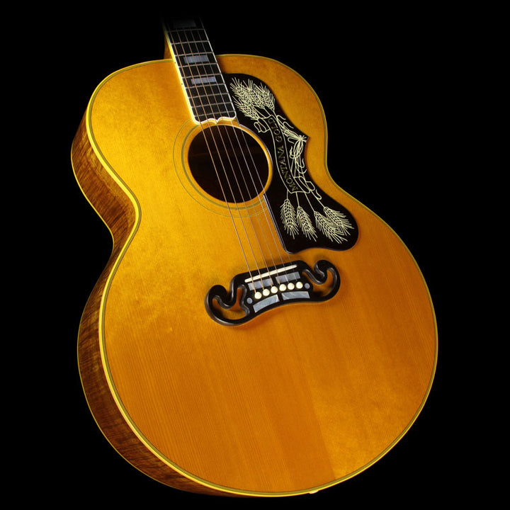 Used 2001 Gibson Montana Gold Custom SJ-200 Acoustic Guitar Natural