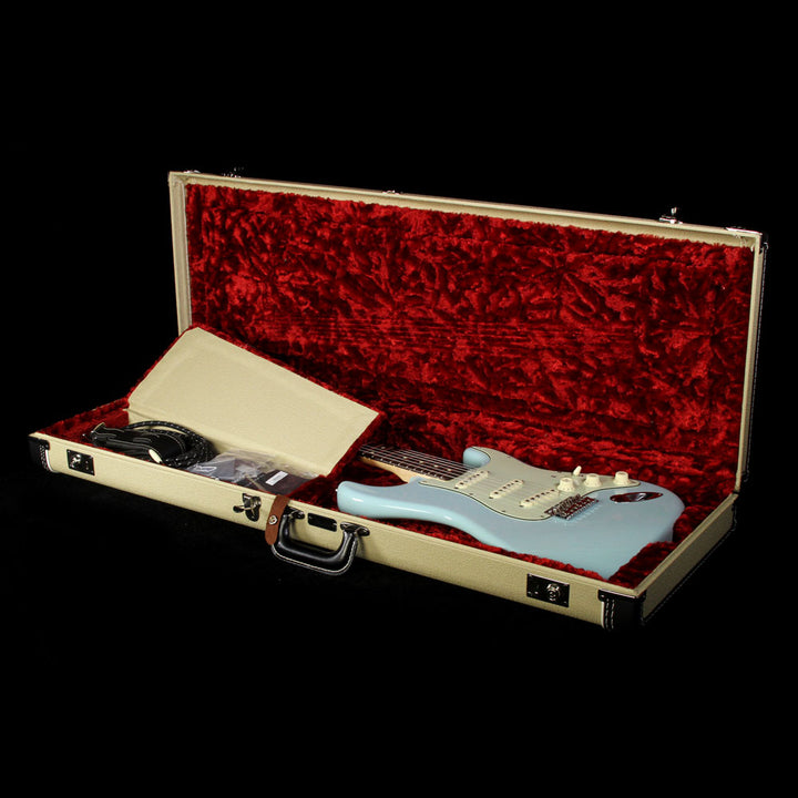 Used Fender Custom Shop 1960 John Cruz Masterbuilt MVP Series Stratocaster Electric Guitar Sonic Blue