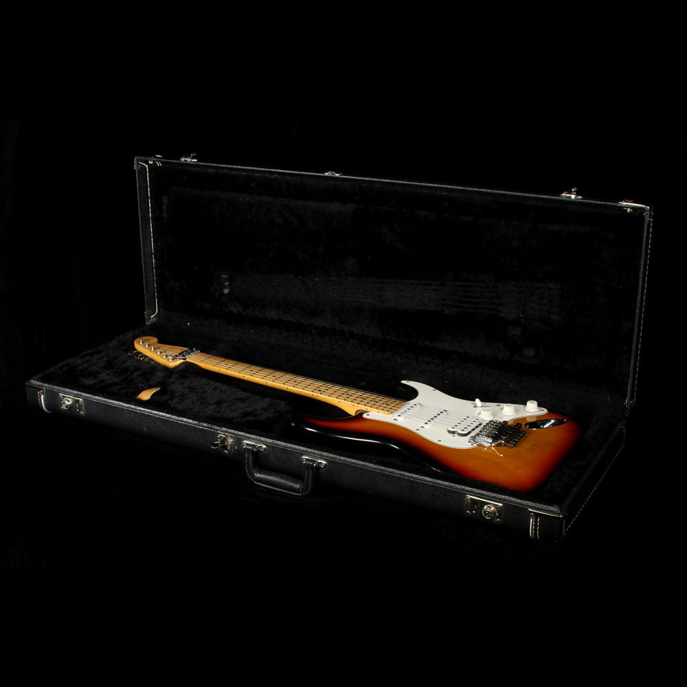 Used 1991 Fender Stratocaster HSS with  Floyd Rose Electric Guitar 3-Tone Sunburst — 5
