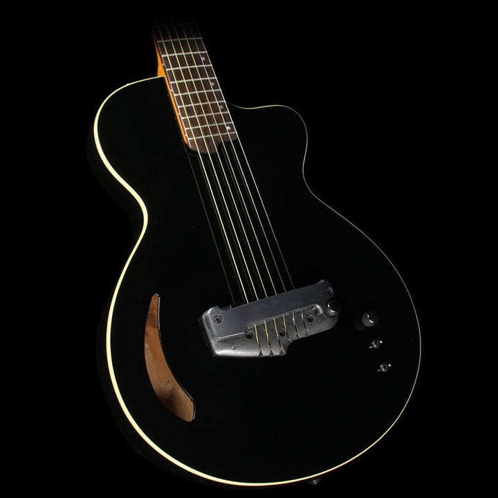 Used Willcox Atlantis Thinline HexFX Acoustic Guitar Black