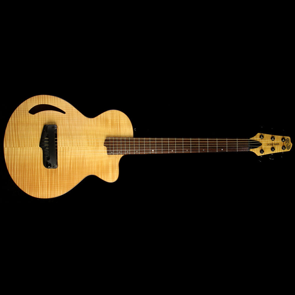 Willcox Atlantis Thinline Acoustic Guitar Natural — 2