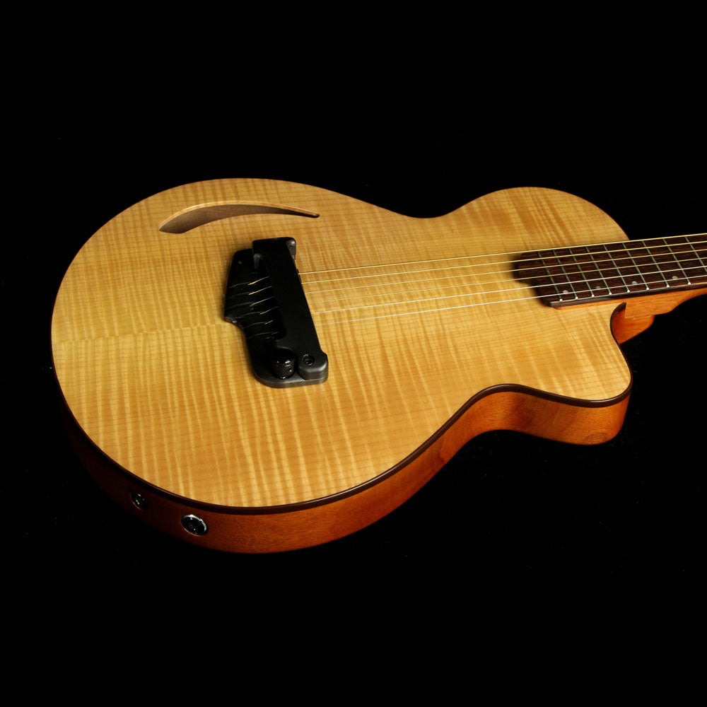 Willcox Atlantis Thinline Acoustic Guitar Natural — 5