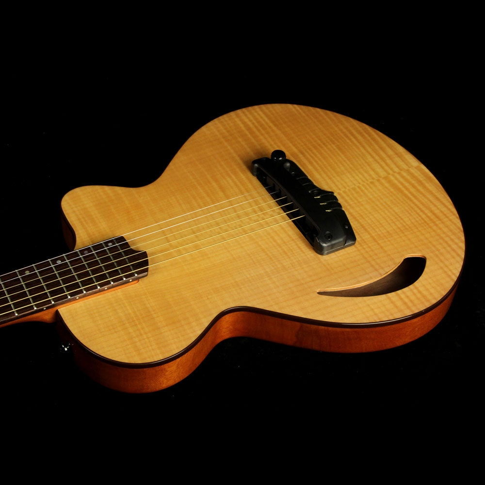 Willcox Atlantis Thinline Acoustic Guitar Natural — 7