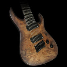 Legator Ninja 300-Pro Fanned Fret 8-String Electric Guitar Black Satin Burl