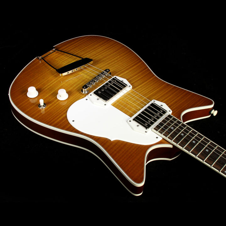 Frank Brothers Signature Model Electric Guitar Amber Sunburst