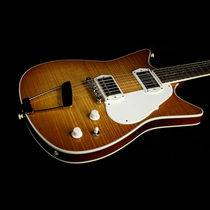 Frank Brothers Signature Model Electric Guitar Amber Sunburst